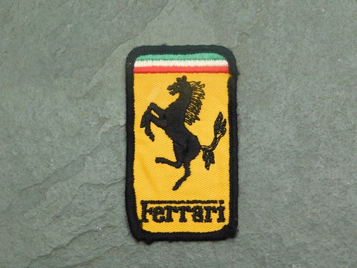 Scuderia ferrari cloth badge - cloth,