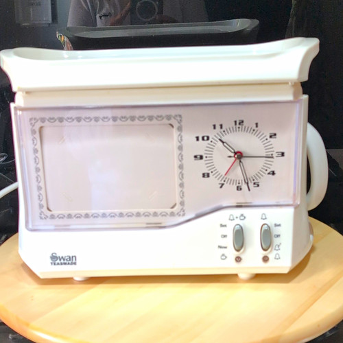 Swan teasmade white analogue - teasmade,