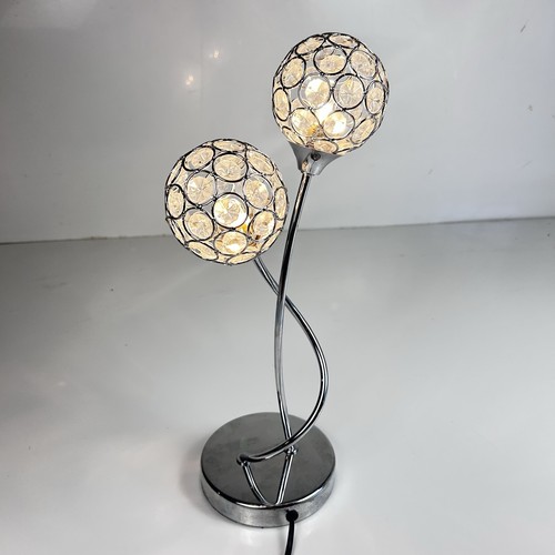 Sphere lights entwined chrome - sphere,