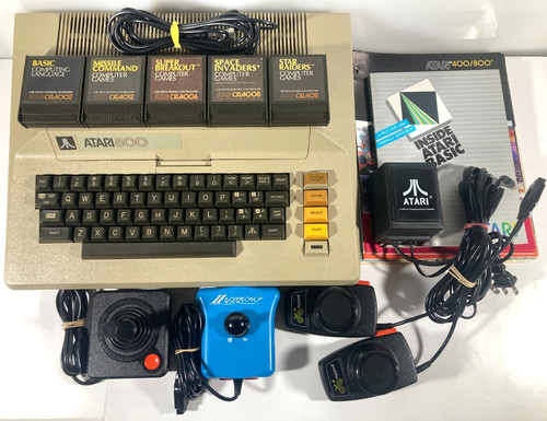 Atari 800 computer tested - 800,