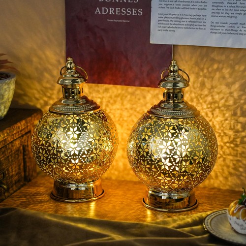 Trirocks gold moroccan - gold, lantern