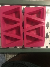 Triangular Silicon Cake Mold For Baking Individual Portions Of  Sponge & Scones