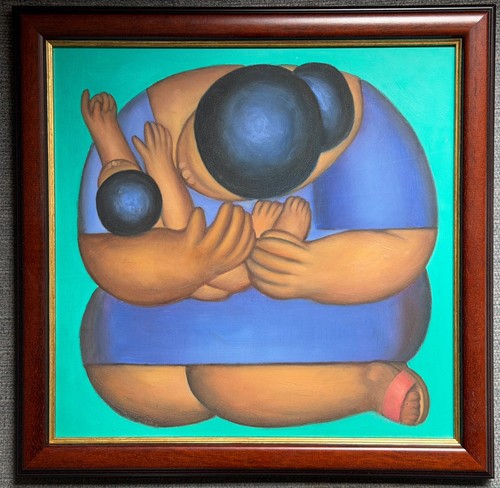 Original oil pastel wilfredo - original,