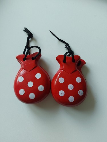 Pair flamenco spanish red - flamenco,