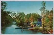 Vintage Canoe Shelter on Red