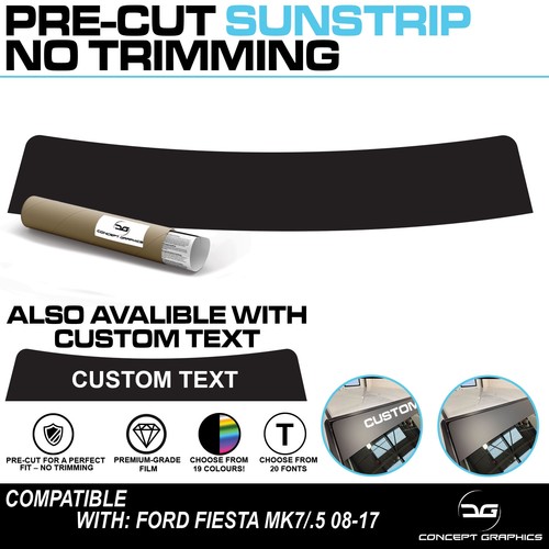 Pre cut sunstrip compatible - pre,