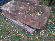 Large Red Reclaimed Sandstone Block*Restoration Projects*Antique*