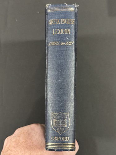 Greek english lexicon - english, liddell