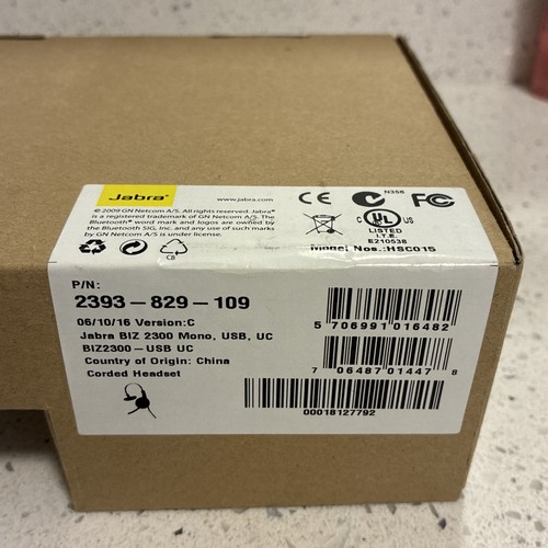 Jabra biz 2300 - uc, mono