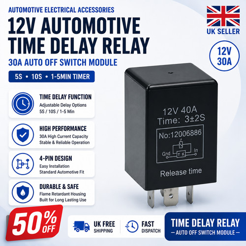 12v automotive time - automotive, delay