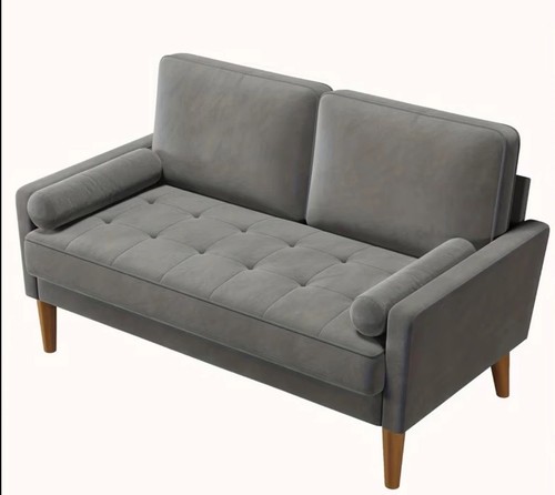 Small velvet sofa - velvet,