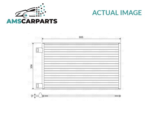 Air con condenser - condenser, 822553