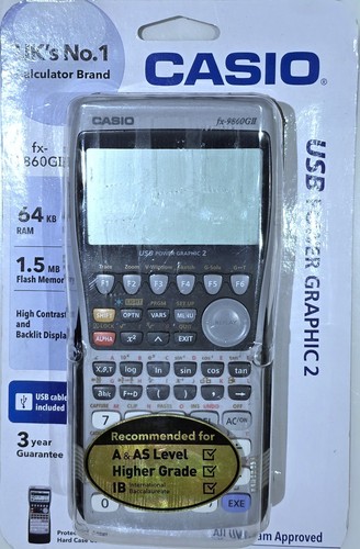 Casio 9860gii usb power - casio, fx-9860gii