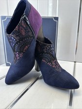 Ladies Ruby Shoo Ankle Boots Size 7, Absolutely Gorgeous And Very Unique