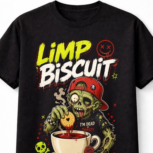 Limp biscuit zombie - biscuit, horror