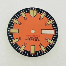 For SEIKO NH36 Dial MONSTER DIVER SRPD SKX007 28.5mm