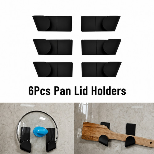 Pan lid holder saucepan - 6x,