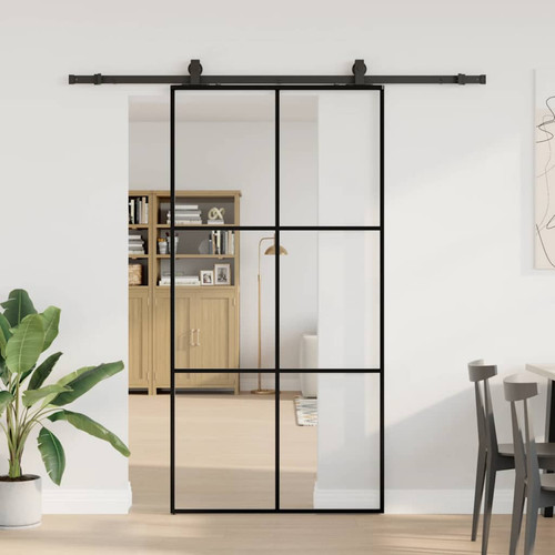 Sliding door transparent esg - door,