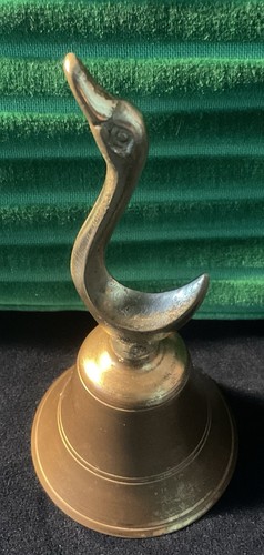 Vintage brass duck bell mid - bell,