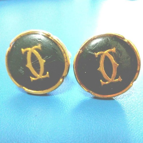 Cartier cufflinks black - cartier,
