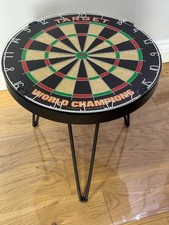 Target World Champion Dartboard Coffee Table - Black