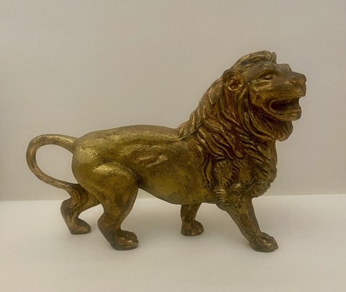 Antique english golden roaring - golden,