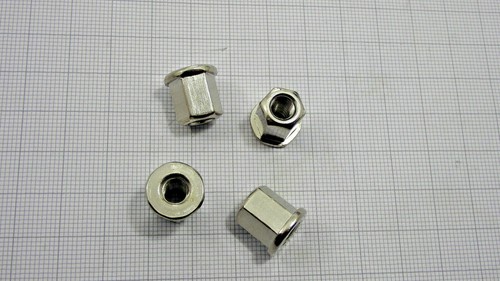 Nut lug long 5 - 12.5, high