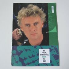 Queen Fan Club Magazine Autumn 1991 Issue Roger Taylor (VG+)