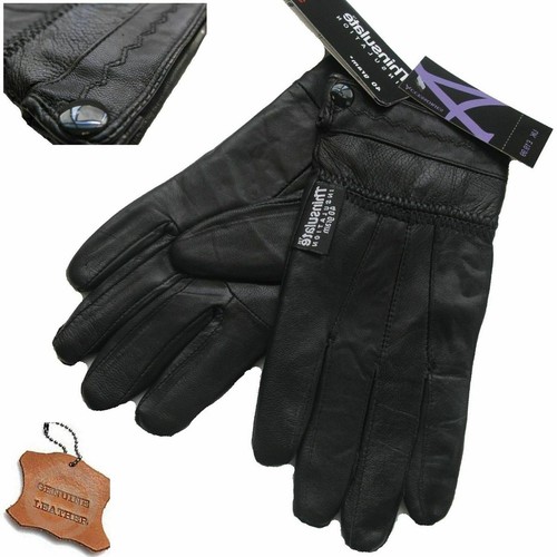 Ladies leather gloves - gloves, thermal