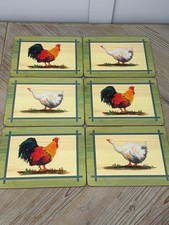 6 X Vintage Cloverleaf Animal