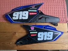 Ben Watson Motocross Side Number Plates - Factory YZ250F Yamaha MX2 2018