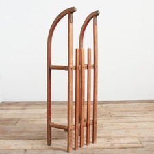 Antique Vintage Antique Vintage Wooden Davos Sledge - P