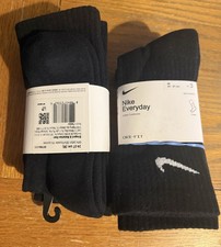 Nike Dri-Fit Crew Socks Black