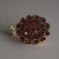 Antique Bohemian Garnet Brooch