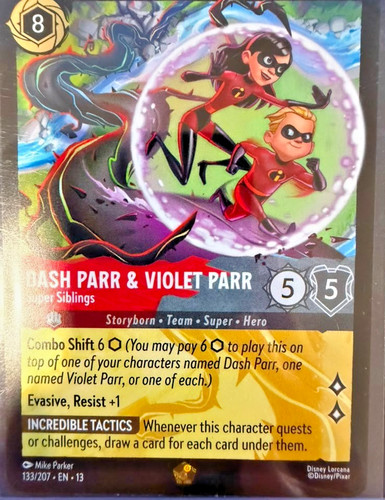 Dash parr violet - &,