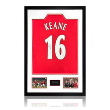 Roy Keane Signed Manchester