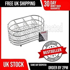 OVAL CUTLERY CADDY METAL