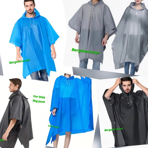 Rain poncho with - with, (n)
