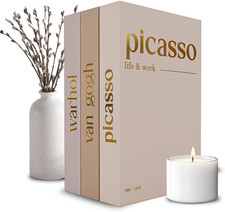 Large Decorative Books for Home Decor – Aesthetic Coffee Table Books for Decor –