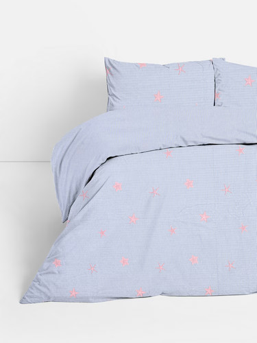 Starfish seersucker duvet - starfish,