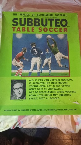 Subbuteo continental club - subbuteo,