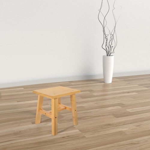Bamboo small stool stable - bamboo,