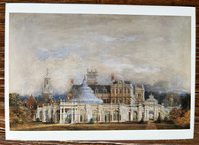 Art postcard - WINTER GARDEN