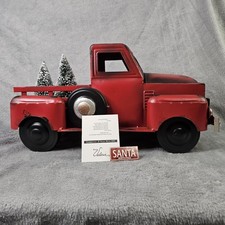 QVC  VINTAGE METAL RED TRUCK