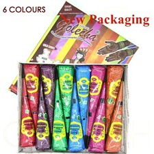 6/12 Multi-Colour Henna Paste