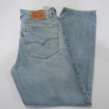 Levis 504 Men’s Regular Fit straight leg Blue W32  / L28  REF (Y10901)