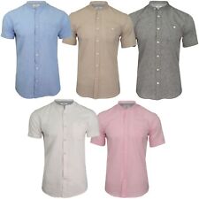 Xact Mens Short Sleeved Linen