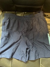 BOYS SPEEDO SWIMMING SHORTS BLUE SIZE SMALL USED