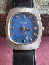 Vintage Excalibur 17 Jewels Mens Watch