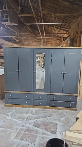 Handmade grey drawer door - handmade, 6